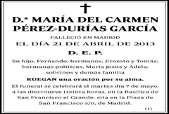 María del Carmen Pérez